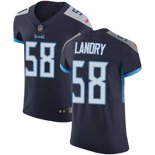 Nike Tennessee Titans #58 Harold Landry Navy Blue Alternate Men's Stitched NFL Vapor Untouchable Elite Jersey