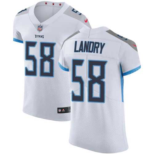Nike Tennessee Titans #58 Harold Landry White Men's Stitched NFL Vapor Untouchable Elite Jersey