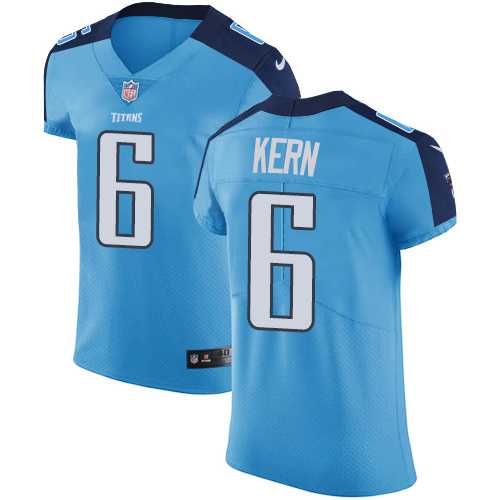 Nike Tennessee Titans #6 Brett Kern Light Blue Team Color Men's Stitched NFL Vapor Untouchable Elite Jersey