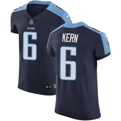 Nike Tennessee Titans #6 Brett Kern Navy Blue Alternate Men's Stitched NFL Vapor Untouchable Elite Jersey