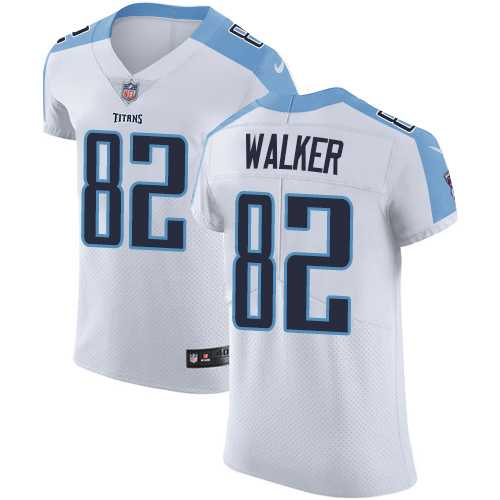 Nike Tennessee Titans #82 Delanie Walker White Men's Stitched NFL Vapor Untouchable Elite Jersey