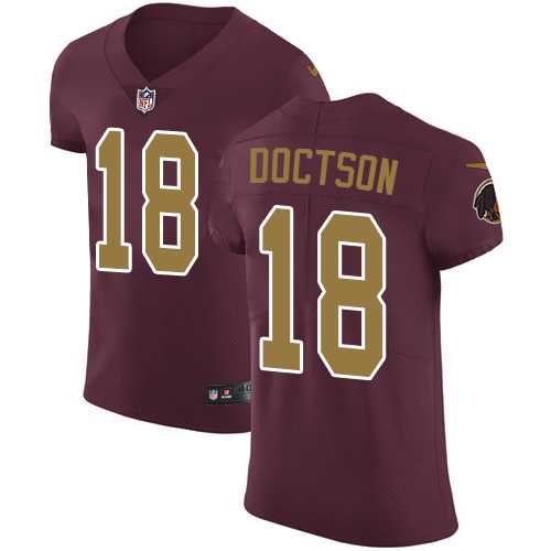 Nike Washington Redskins #18 Josh Doctson Burgundy Red Alternate Men's Stitched NFL Vapor Untouchable Elite Jersey