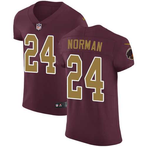 Nike Washington Redskins #24 Josh Norman Burgundy Red Alternate Men's Stitched NFL Vapor Untouchable Elite Jersey