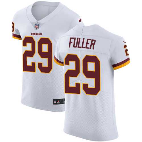 Nike Washington Redskins #29 Kendall Fuller White Men's Stitched NFL Vapor Untouchable Elite Jersey