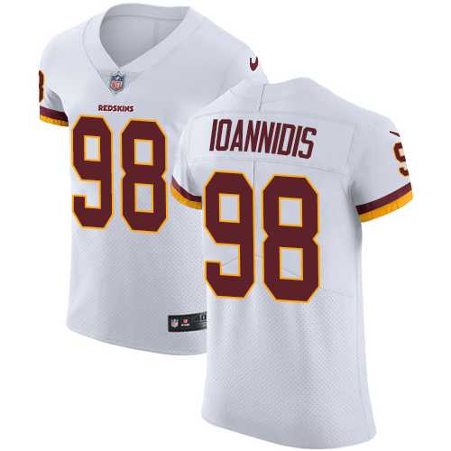 Nike Washington Redskins #98 Matt Ioannidis White Men's Stitched NFL Vapor Untouchable Elite Jersey