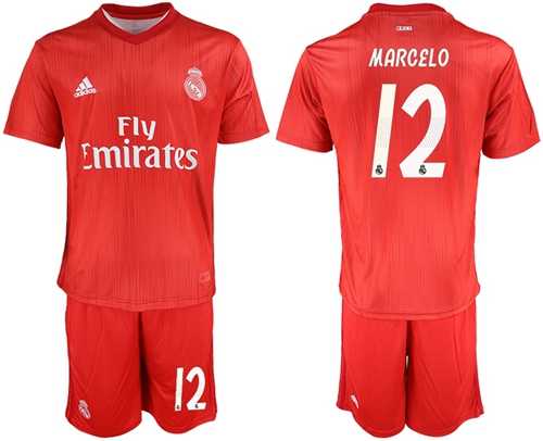 Real Madrid #12 Marcelo Third Soccer Club Jersey