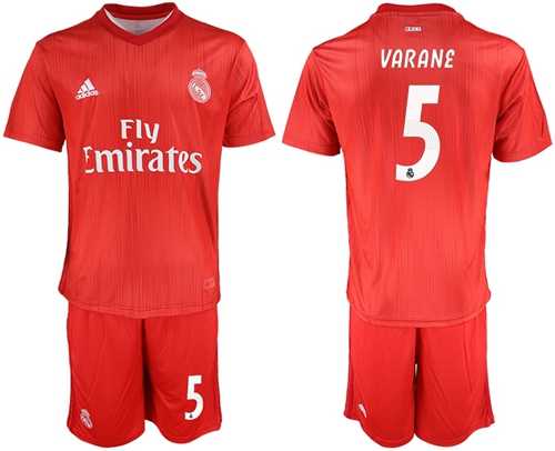 Real Madrid #5 Varane Third Soccer Club Jersey