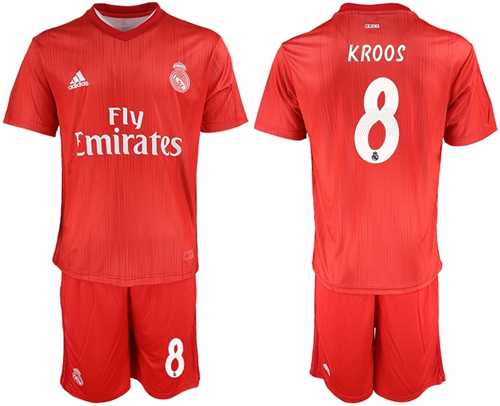Real Madrid #8 Kroos Third Soccer Club Jersey