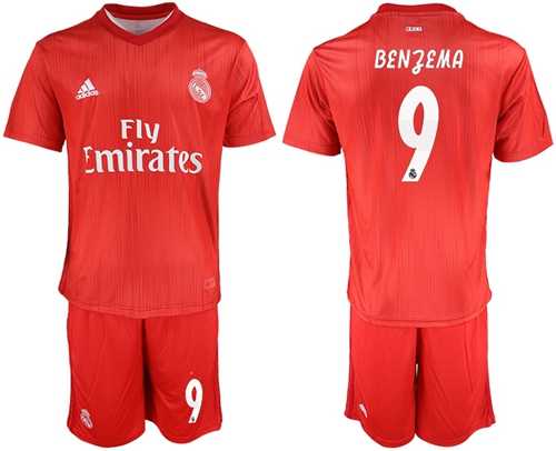Real Madrid #9 Benzema Third Soccer Club Jersey