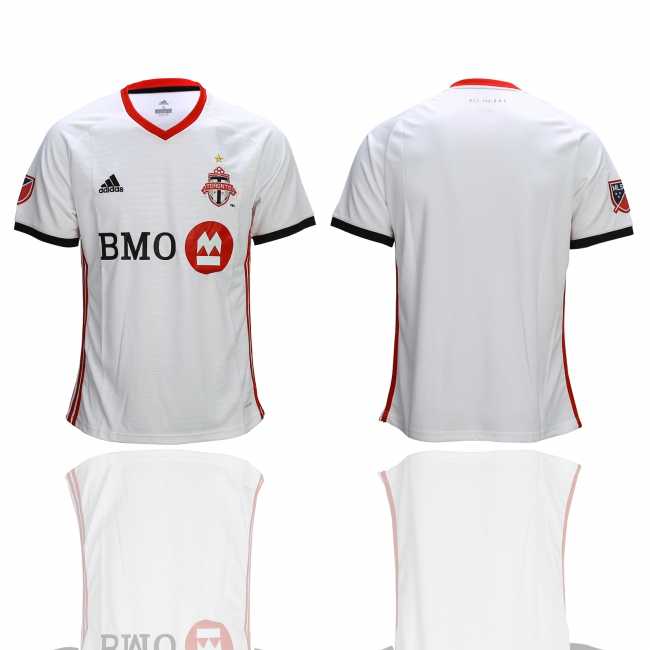 Toronto FC Blank Away White Soccer Club Jersey