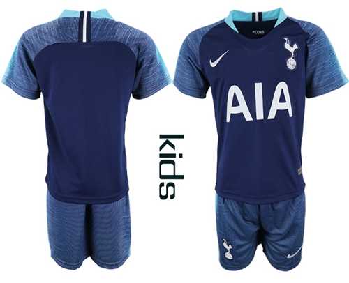 Tottenham Hotspur Blank Away Kid Soccer Club Jersey