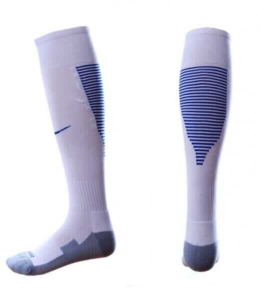 USA America Home White Blue Soccer Socks