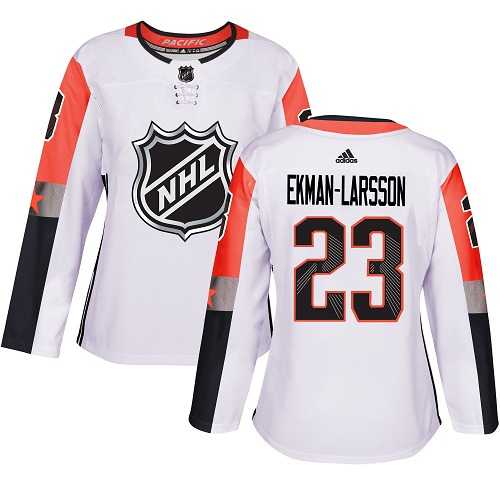 Women's Adidas Phoenix Coyotes #23 Oliver Ekman-Larsson White 2018 All-Star Pacific Division Authentic Stitched NHL