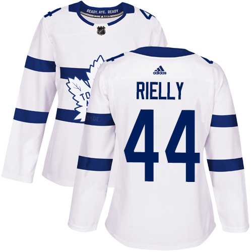 Women's Adidas Toronto Maple Leafs #44 Morgan Rielly White Authentic 2018 Stadium Series Stitched NHL Jersey