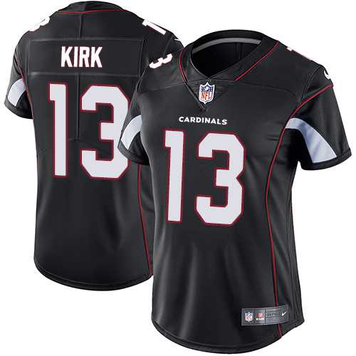 Women's Nike Arizona Cardinals #13 Christian Kirk Black Alternate Stitched NFL Vapor Untouchable Limited Jersey
