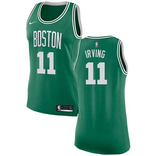 Women's Nike Boston Celtics #11 Kyrie Irving Green NBA Swingman Icon Edition Jersey