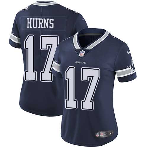 Women's Nike Dallas Cowboys #17 Allen Hurns Navy Blue Team Color Stitched NFL Vapor Untouchable Limited Jersey Women's Nike Dallas Cowboys #17 Allen Hurns Navy Blue Team Color Stitched NFL Vapor Untouchable Limited Jersey