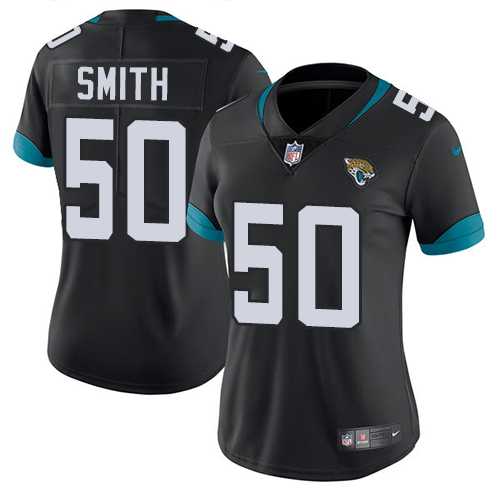 Women's Nike Jacksonville Jaguars #50 Telvin Smith Black Alternate Stitched NFL Vapor Untouchable Limited Jersey