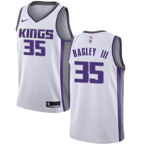 Women's Nike Sacramento Kings #35 Marvin Bagley III White NBA Swingman Association Edition Jersey