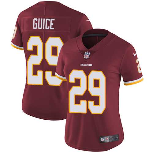 Women's Nike Washington Redskins #29 Derrius Guice Burgundy Red Team Color Stitched NFL Vapor Untouchable Limited Jersey Women's Nike Washington Redskins #29 Derrius Guice Burgundy Red Team Color Stitched NFL Vapor Untouchable Limited Jersey