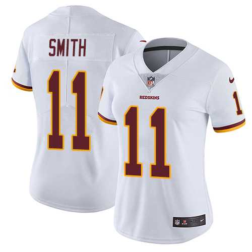Womens Nike Washington Redskins #11 Alex Smith White Stitched NFL Vapor Untouchable Limited Jersey