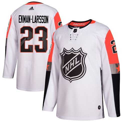 Youth Adidas Nashville Predators #23 Oliver Ekman-Larsson White 2018 All-Star Pacific Division Authentic Stitched NHL