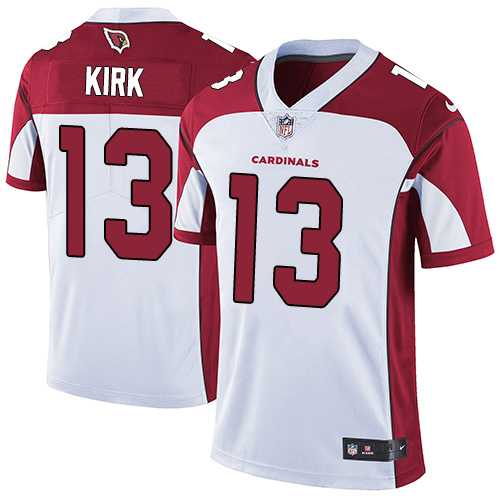 Youth Nike Arizona Cardinals #13 Christian Kirk White Stitched NFL Vapor Untouchable Limited Jersey