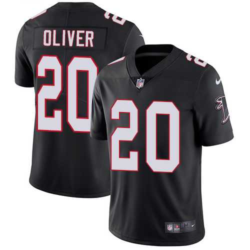 Youth Nike Atlanta Falcons #20 Isaiah Oliver Black Alternate Stitched NFL Vapor Untouchable Limited Jersey