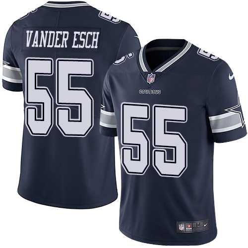 Youth Nike Dallas Cowboys #55 Leighton Vander Esch Navy Blue Team Color Stitched NFL Vapor Untouchable Limited Jersey Youth Nike Dallas Cowboys #55 Leighton Vander Esch Navy Blue Team Color Stitched NFL Vapor Untouchable Limited Jersey