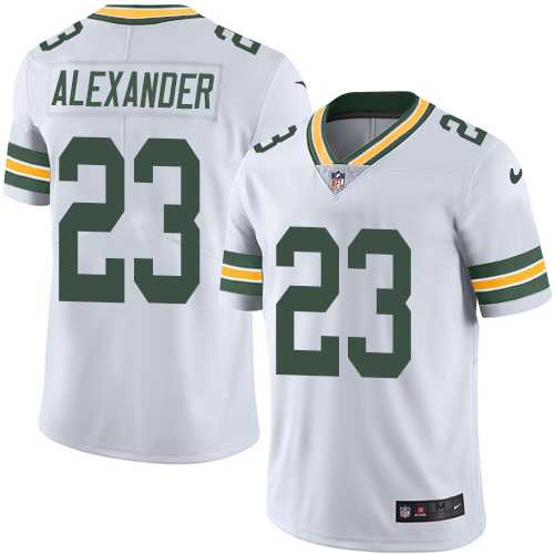 Youth Nike Green Bay Packers #23 Jaire Alexander White Stitched NFL Vapor Untouchable Limited Jersey