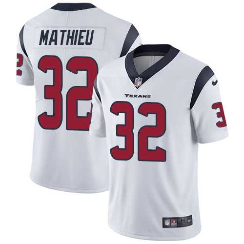 Youth Nike Houston Texans #32 Tyrann Mathieu White Stitched NFL Vapor Untouchable Limited Jersey