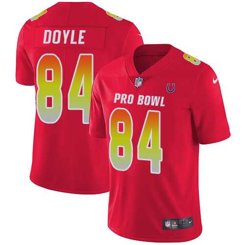 Youth Nike Indianapolis Colts #84 Jack Doyle Red Stitched NFL Limited AFC 2018 Pro Bowl Jersey Youth Nike Indianapolis Colts #84 Jack Doyle Red Stitched NFL Limited AFC 2018 Pro Bowl Jersey