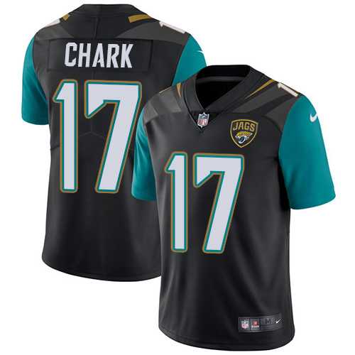 Youth Nike Jacksonville Jaguars #17 DJ Chark Black Alternate Stitched NFL Vapor Untouchable Limited Jersey