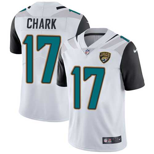 Youth Nike Jacksonville Jaguars #17 DJ Chark White Stitched NFL Vapor Untouchable Limited Jersey