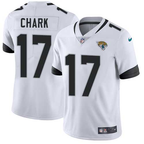 Youth Nike Jacksonville Jaguars #17 DJ Chark White Stitched NFL Vapor Untouchable Limited Jersey