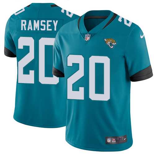 Youth Nike Jacksonville Jaguars #20 Jalen Ramsey Teal Green Team Color Stitched NFL Vapor Untouchable Limited Jersey