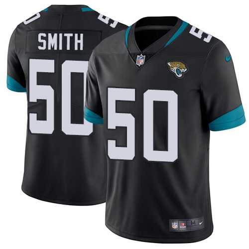 Youth Nike Jacksonville Jaguars #50 Telvin Smith Black Alternate Stitched NFL Vapor Untouchable Limited Jersey