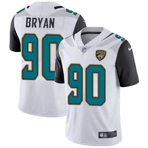 Youth Nike Jacksonville Jaguars #90 Taven Bryan White Stitched NFL Vapor Untouchable Limited Jersey Youth Nike Jacksonville Jaguars #90 Taven Bryan White Stitched NFL Vapor Untouchable Limited Jersey