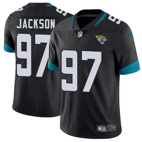 Youth Nike Jacksonville Jaguars #97 Malik Jackson Black Alternate Stitched NFL Vapor Untouchable Limited Jersey