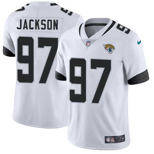 Youth Nike Jacksonville Jaguars #97 Malik Jackson White Stitched NFL Vapor Untouchable Limited Jersey
