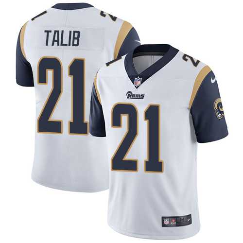 Youth Nike Los Angeles Rams #21 Aqib Talib White Stitched NFL Vapor Untouchable Limited Jersey