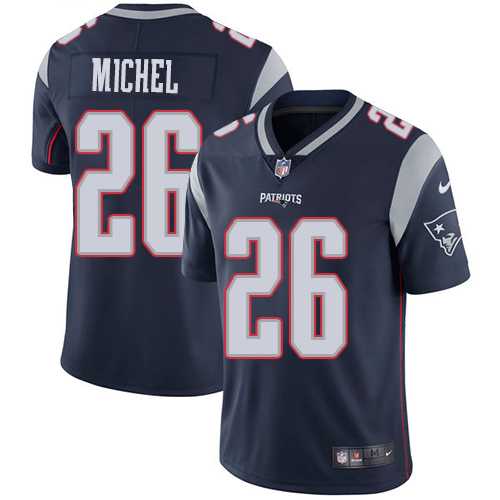 Youth Nike New England Patriots #26 Sony Michel Navy Blue Team Color Stitched NFL Vapor Untouchable Limited Jersey Youth Nike New England Patriots #26 Sony Michel Navy Blue Team Color Stitched NFL Vapor Untouchable Limited Jersey