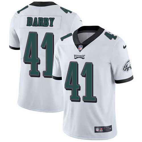 Youth Nike Philadelphia Eagles #41 Ronald Darby White Stitched NFL Vapor Untouchable Limited Jersey