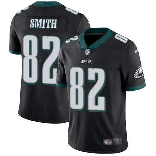 Youth Nike Philadelphia Eagles #82 Torrey Smith Black Alternate Stitched NFL Vapor Untouchable Limited Jersey
