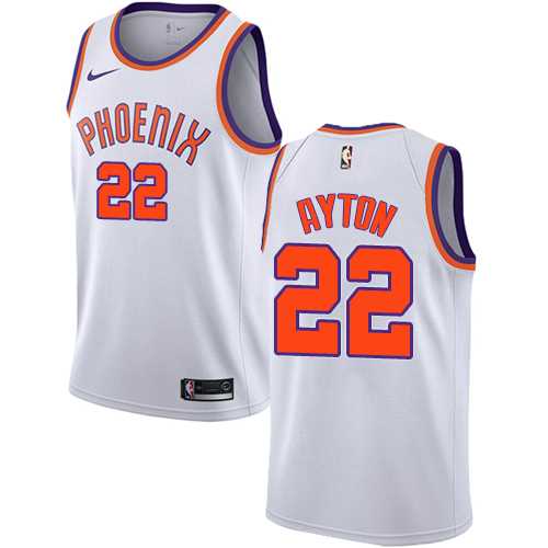 Youth Nike Phoenix Suns #22 Deandre Ayton White NBA Swingman Association Edition Jersey