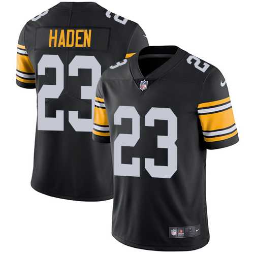 Youth Nike Pittsburgh Steelers #23 Joe Haden Black Alternate Stitched NFL Vapor Untouchable Limited Jersey