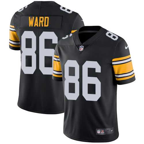 Youth Nike Pittsburgh Steelers #86 Hines Ward Black Alternate Stitched NFL Vapor Untouchable Limited Jersey