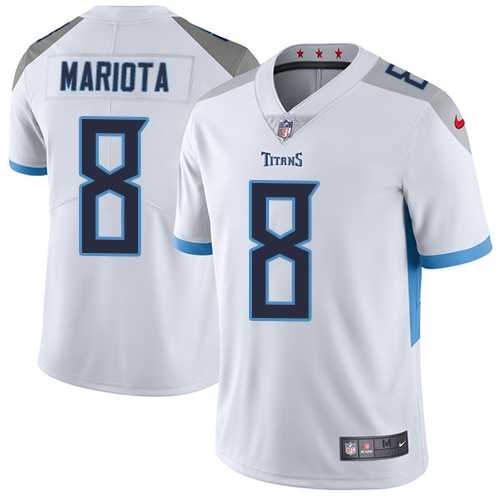 Youth Nike Tennessee Titans #8 Marcus Mariota White Stitched NFL Vapor Untouchable Limited Jersey Youth Nike Tennessee Titans #8 Marcus Mariota White Stitched NFL Vapor Untouchable Limited Jersey