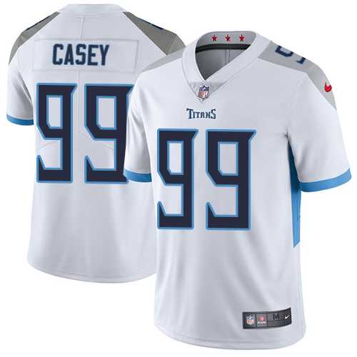 Youth Nike Tennessee Titans #99 Jurrell Casey White Stitched NFL Vapor Untouchable Limited Jersey