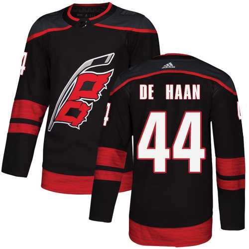 Men's Adidas Carolina Hurricanes #44 Calvin De Haan Black Authentic Alternate NHL Jersey Men's Adidas Carolina Hurricanes #44 Calvin De Haan Black Authentic Alternate NHL Jersey